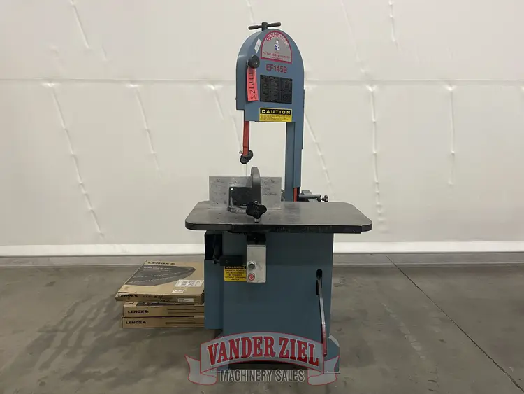 Used ROLL-IN ROLL-IN EF1459 ROLL IN VERTICAL BANDSAW Vertical Band Saws Michigan US | Vander Ziel Machinery Sales #1283709