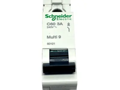 New | in-Stock Schneider Electric Multi9 C60 UL489 - MCB - 1P - 3 A Circuit Breakers Michigan US | Maverick Industrial Sales #1395058
