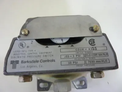USED BARKSDALE CD1H-A3SS