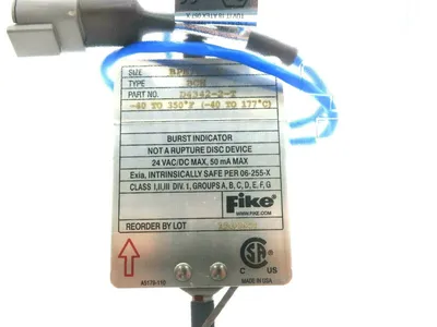 NEW FIKE D4342-2-T BURST INDICATOR TYPE BCH D4322T