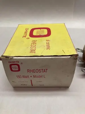 Used OHMITE 0541-500 Miscellaneous Equipment (Electrical & Power) Ohio US | Surplus Asset Holdings #1239882