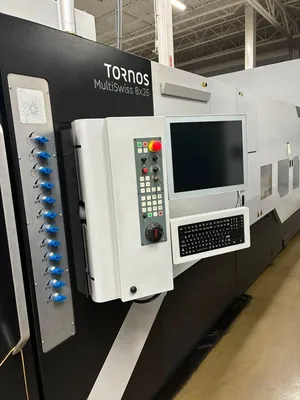 Used 2017 TORNOS MULTI-SWISS 8X26 Swiss Type Automatic Screw Machines Illinois US | Graff-Pinkert #1253682