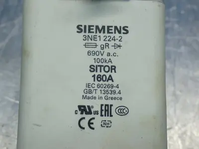 Used SIEMENS 3NE12242 Fuses Ohio US | HGR 24 #1150572