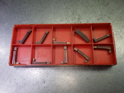 Sandvik Carbide Grooving Inserts QTY10 LG123H1-0300-0002-GS 1115 (LOC3549)