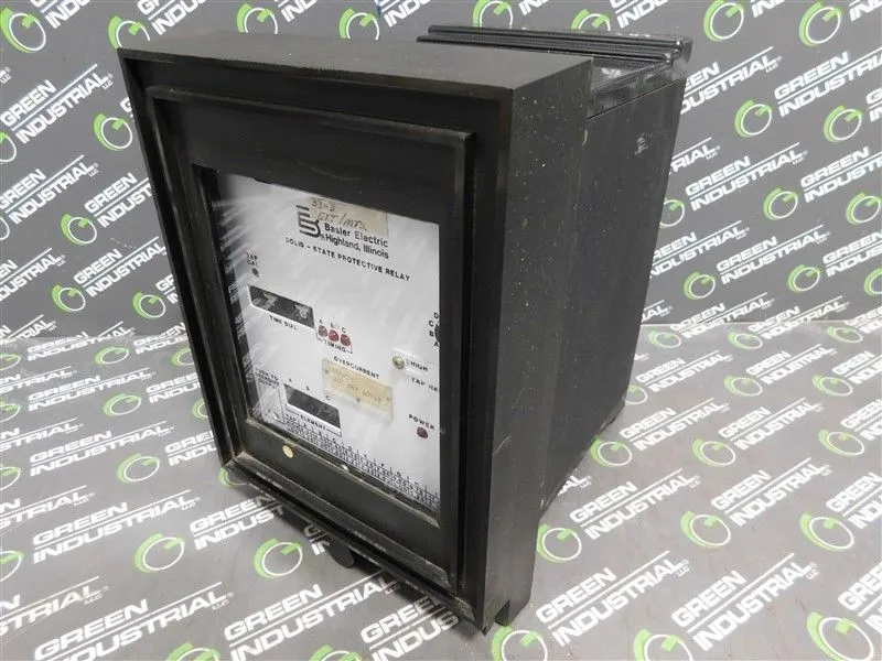 Basler Electric BE1-51 G1E B6P A0E6F Solid State Protective Relay Used