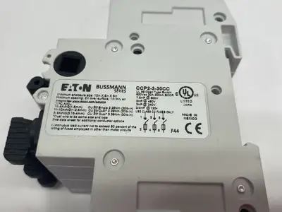 Used Eaton Bussmann Fusible Disconnect 3-Pole, Open-Type Switch Circuit Breakers Michigan US | Maverick Industrial Sales #1389818