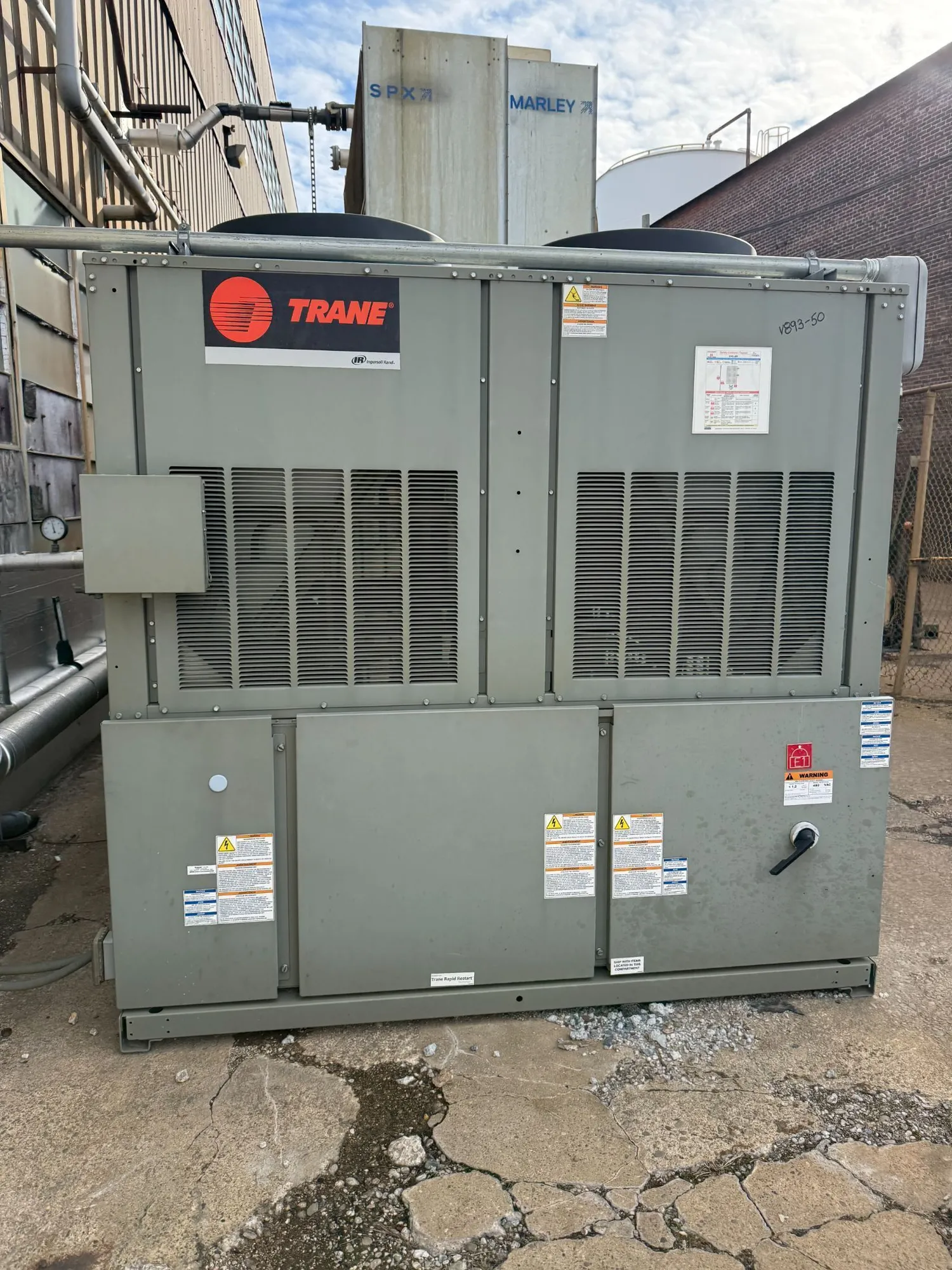 USED TRANE CGAN080F2V02