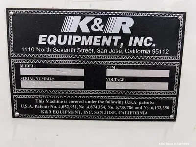 USED K & R EQUIPMENT PBI-AT-32