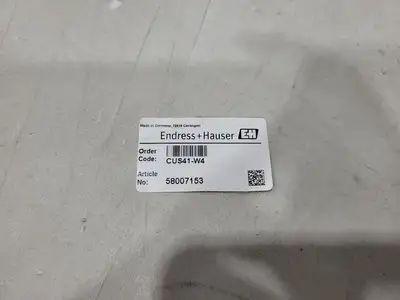 NEW ENDRESS+HAUSER CUS41-W4
