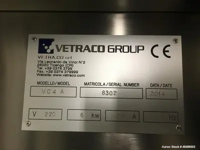USED VETRACO GROUP MC 4 A