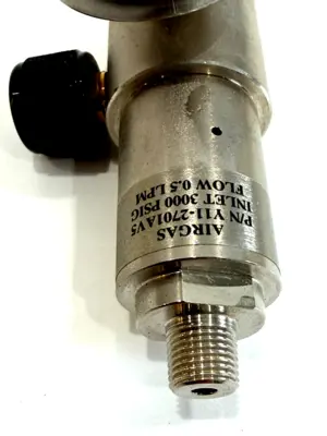 NEW AIRGAS Y11-2701AV5 CYLINDER REGULATOR Y112701AV5, Y112701AVB5