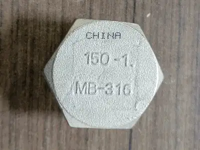 1" Plug MPT MB-316 (Bag of 12)