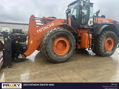 Used 2021 HITACHI ZW370-6HC Wheel Loaders Ohio US | Proxy Equipment #1381639