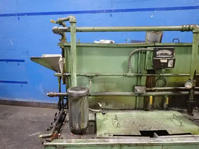 20" DIAMETER JENSEN MODEL #8452 (WASH, RINSE & DRY) CONTINUOUS ROTARY DRUM PARTS WASHER: YOBRO #25068
