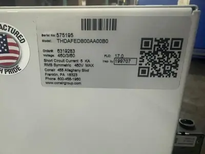 New | in-Stock 2026 CONAIR TW-E1 Temperature Controls Massachusetts US | Absolute Machinery #1364707