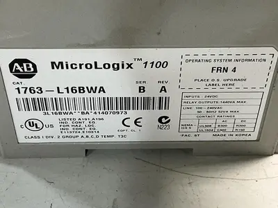 USED ALLEN BRADLEY 1762-OW8 SER A