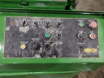18" X 20" HYD-MECH MODEL V18 SERIES II VERTICAL BAND SAW: STOCK #24965