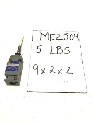 Square D 9007 Series A Limit Switch C62J C062 Rod Lever 600 V AC 10 Amps