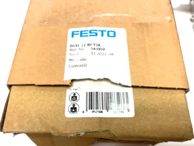 USED FESTO MINI SLIDE 80MM STROKE