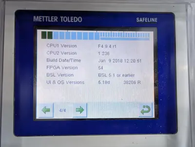 USED 2018 METTLER-TOLEDO SIGNATURE TOUCH 300