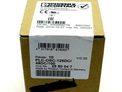 NEW 10 PIECES PHOENIX CONTACT PLC-OSC-125DC/48DC/100 MODULE PLCOSC125DC48DC100