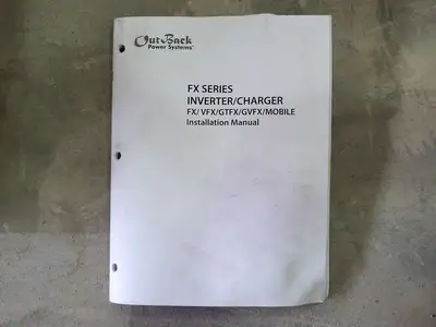 Used OUTBACK POWER SYSTEM FX2524MT Relays & Switches British Columbia CA | Lenmark #270869