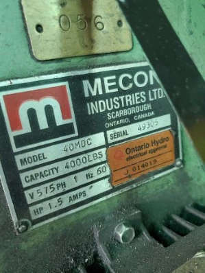 Used MECON SERIES 40 Uncoilers New Jersey US | National Machinery Exchange #1499307