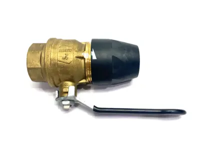 USED AIRNET BALL VALVE NPT 1-1/2" FEMALE TO AIR TUBE DN40