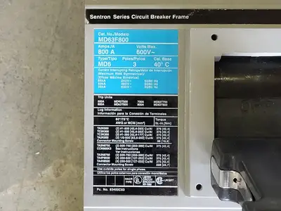 NEW SIEMENS MD63F800