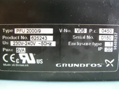 USED Grundfos PFU2000