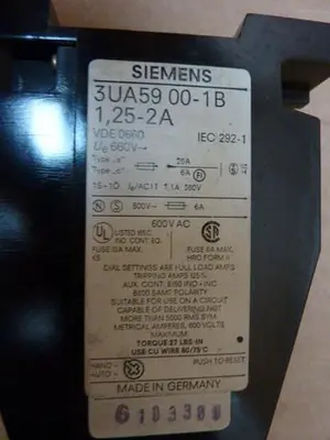USED SIEMENS 3UA5900-1B