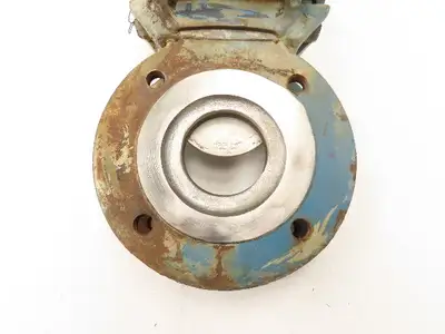 DeZurik 828 3" Knife Gate Valve Lug Style Rising Stem 316SS Disc Rubber Seat