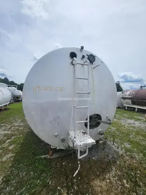 5,000 Gallon Refrigerated Horizontal Cylindrical Storage Tank