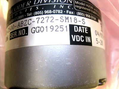NEW BEI E25BA-6R-SB-2500-ABZC-7272-SM18-S OPTICAL ENCODER BEI E25