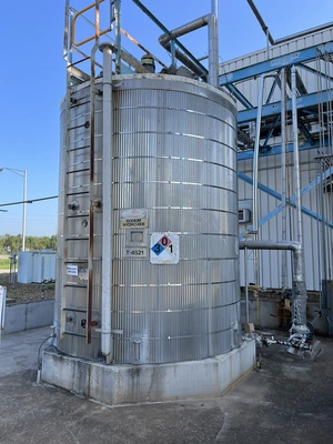 ALLOYFABRICATORS _UNKNOWN_ Tank S/S -6000 To 9999 Gal. (H=height, L=length) | Perry Equipment (1)