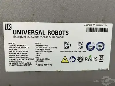 Used 2021 UNIVERSAL ROBOTS UR5E Robots Illinois US | Perfection Global, LLC. #1232844
