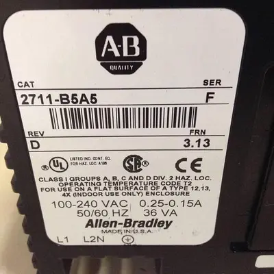USED ALLEN BRADLEY 2711-B5A5 SER F