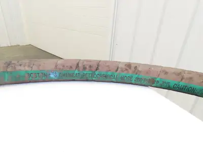 Boston Chemcat 1.5"ID x 12' Petroleum Chemical Transfer Hose Camlok End