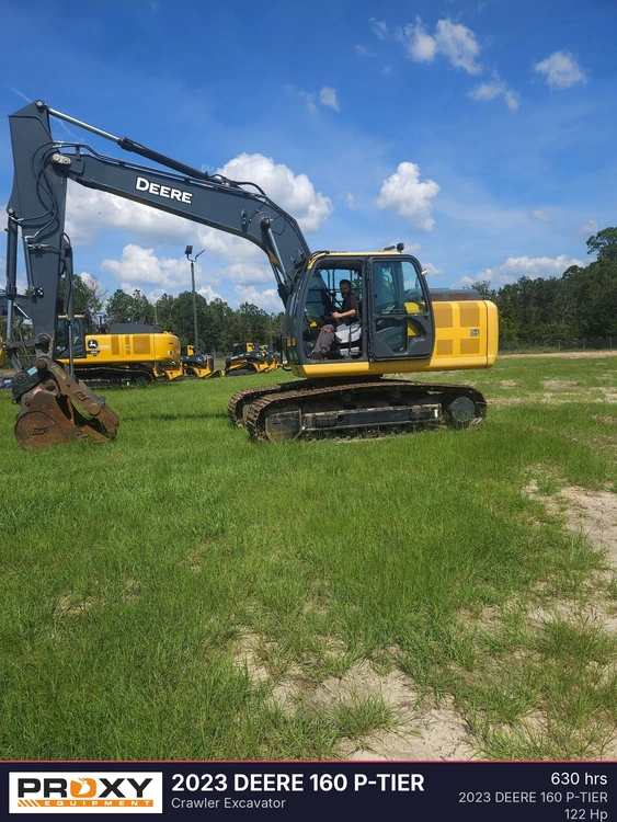 Used 2023 DEERE 160 P-TIER Crawler Excavators Georgia US | Proxy Equipment #1486184