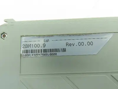 B&R Automation 2BM100.9 PLC Slot Rack Empty Blank Module REV 00.00
