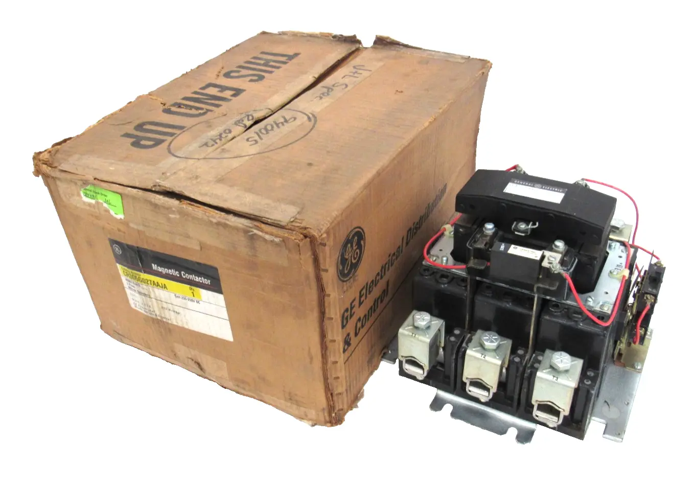 NEW GENERAL ELECTRIC CR305G027AAJA MAGNETIC CONTACTOR SIZE 5