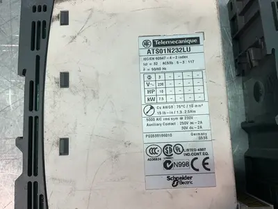 Used TELEMECANIQUE/SCHNEIDER ATS01N232LU Starters Ohio US | HGR 24 #1345395