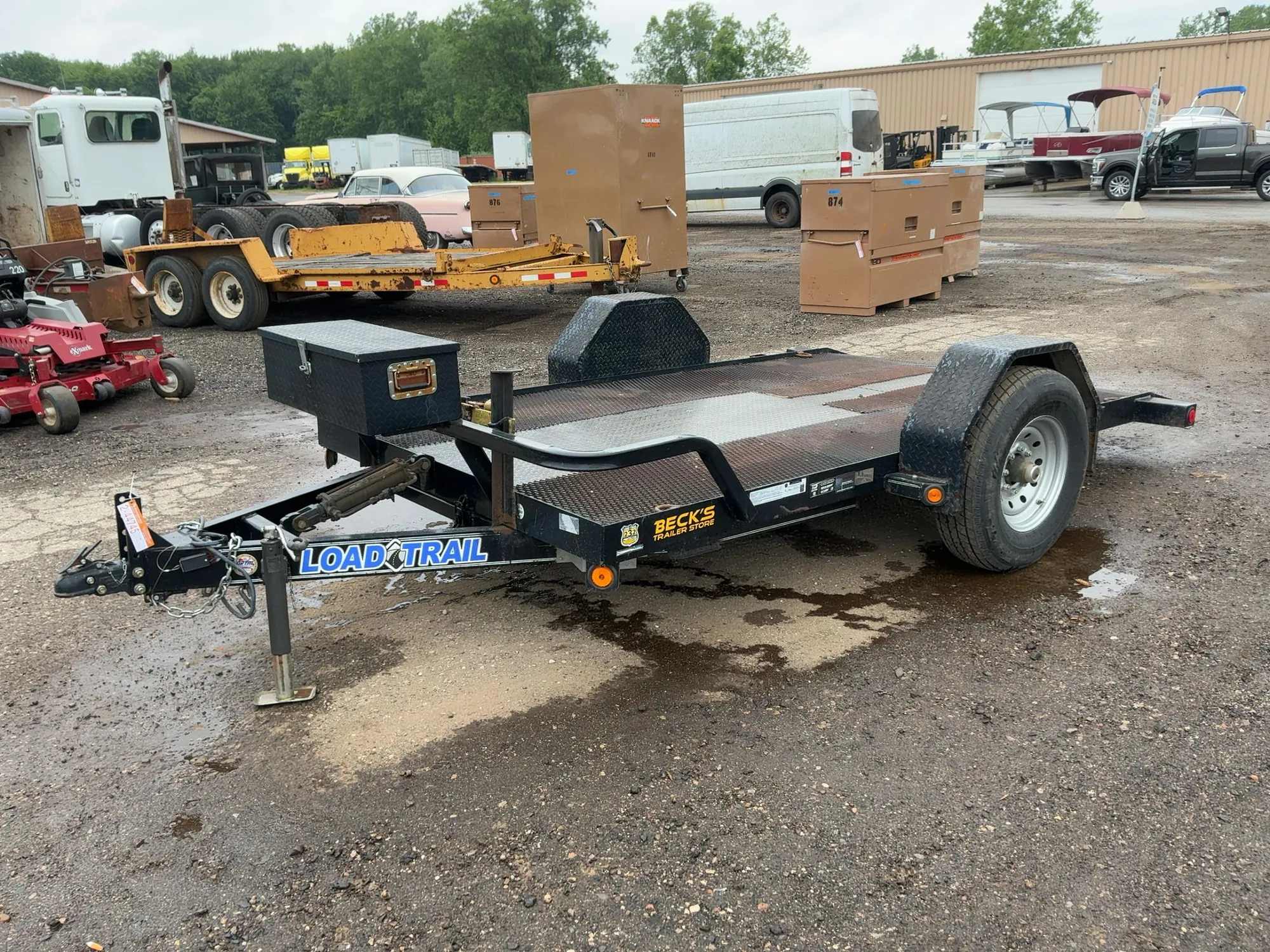 USED 2022 LOAD TRAIL DROP DECK