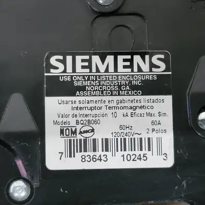 USED SIEMENS BQ2B060