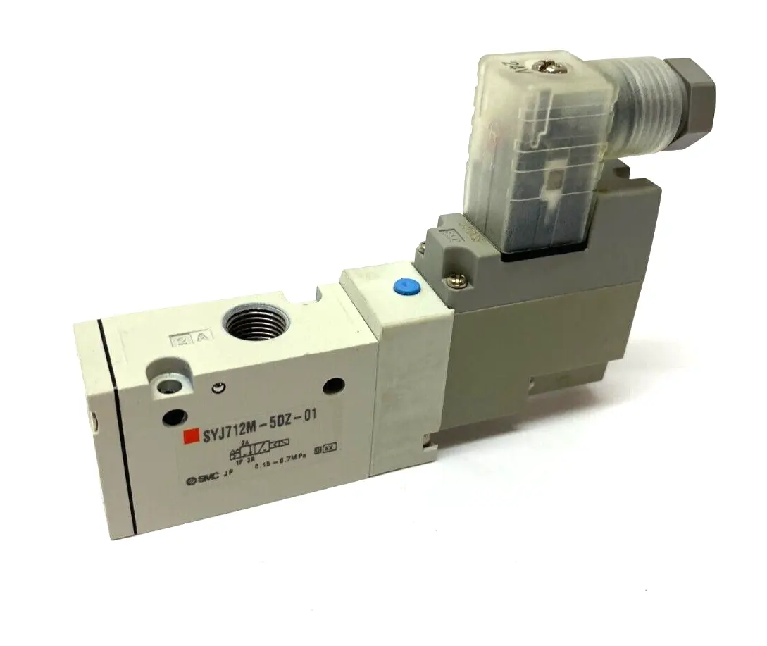 SYJ712M-5DZ-01 | SMC  Solenoid Valve 3-Port 0.15~0.7MPa - New Other