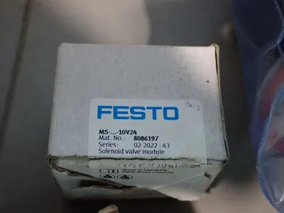 Leybold, Festo Pump, Solenoid Valve