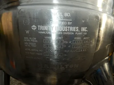 USED HAMILTON 20 GALLON KETTLE SA 20 GALLON