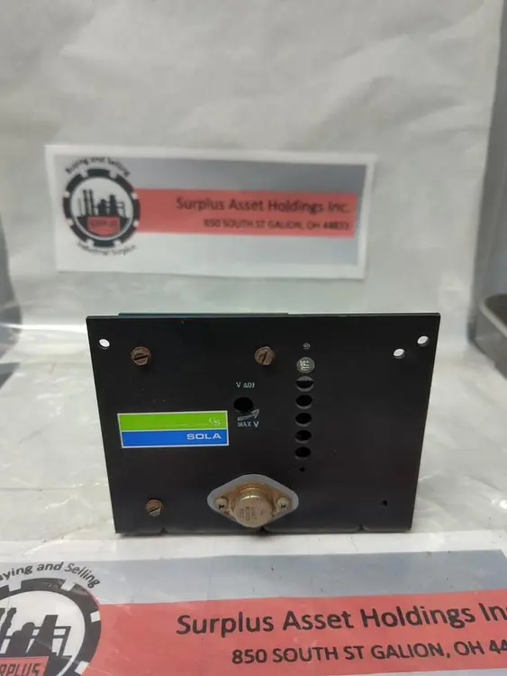Used SOLA 83-24-225-2 Miscellaneous Equipment (Electrical & Power) | Surplus Asset Holdings #1197343