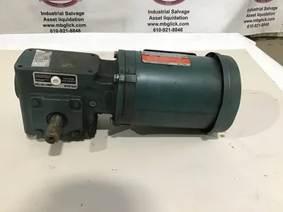 Reliance Electric Duty Master AC Motor P14H14485 HP 1.0 RPM 1725