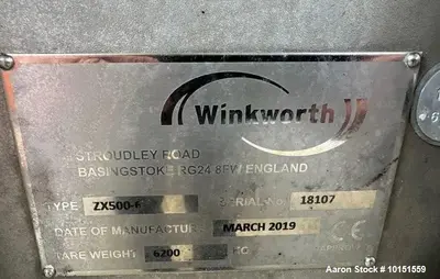 Used WINKWORTH ZX500-6 Double Arm Mixer Extruders Illinois US | Aaron Equipment #180214